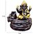 zaptos junction handicrafted smoke ganesha water fountain backflow.