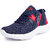 Lancer Men's Navy Blue/Red Sports Running Shoes