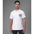 Pocket Size Logo Print - White