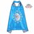 Kaku Fancy Dresses Fairy Tale Princess Elsa Robe with Accessories For Girls - 3-8 Years