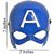 Kaku Fancy Dresses Superhero Face Mask for Kids/ Superhero Face Mask for Halloween Party - Pack of 5