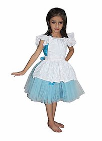 Kaku Fancy Dresses White Apron for Kids