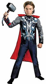 Kaku Fancy Dresses Superhero Thor Costume for Kids