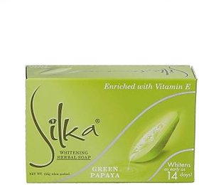 SILKA GREEN SKIN BRIGHTNESS HERBAL SOAP  (135 g)