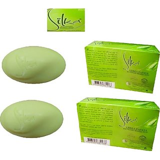 SILKA Papaya Soap For Spot Removal  (135 g) Pack of 2