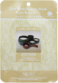 Mijin Cosmetics Rice Wine Essence Mask For Professional Spa Results At Home For Glowing Skin, Pack of 1