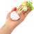 Stylopunk  Electric White Plastic Mushroom Shape Night Lamp With Bulb Attached (12 cm x 4 cm x 4 cm) - Set Of 2 (NTLP).