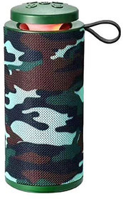 Stylopunk Choice-112 Portable Bluetooth Stereo Speaker with Alarm Clock,Aux, FM, SD Card, In-built Mic  USB Amy.
