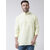 Riag Men's Yellow Plain Kurtas