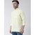 Riag Men's Yellow Plain Kurtas