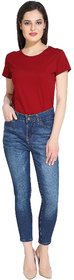 FILSRICH WOMEN'S DESIGNER ROUNDED BOTTOM JEANS