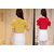Vivient Women Red and Mustured Bell Top Combo