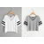 Vivient Women White And Grey Cross Neck Top Combo