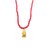 Raviour Lifestyle Lord Mahakal shivling with Rudraksha Temple Pendant With Red Hakik Agate 108 beads Mala
