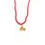 Raviour Lifestyle Lord Shiv Mahakal Bholenath Trishul Pendant With Red Hakik Agate 108 beads Mala