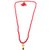 Raviour Lifestyle Mahakal Bholenath Trishul Pendant With Red Hakik Agate 108 beads Mala