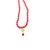 Raviour Lifestyle Mahakal Bholenath Trishul Pendant With Red Hakik Agate 108 beads Mala