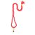 Raviour Lifestyle Mahakal Bholenath Trishul Pendant With Red Hakik Agate 108 beads Mala