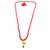 Raviour Lifestyle Lord Shiv Mahakal Mahadev Bholenath Trishul Pendant With Red Hakik Agate 108 beads Mala