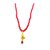 Raviour Lifestyle Lord Shiva Mahakal Shivling Rudraksha Pendant With Red Hakik Agate 108 beads Mala