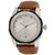 SG Leather Strap Analog Watch for Men 3099SL01