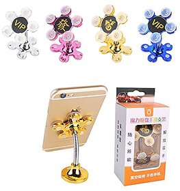 Lazywindow Set of 3 Multi-Angle 360 Rotatable Magic Suction Cup Mobile Holder