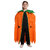 Kaku Fancy Dresses Pumpkin Robe Cape for Halloween Costume - Orange