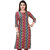 Urban Krowd Women Printed Pure Cotton Straight Kurta  (Multicolor)