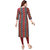 Urban Krowd Women Printed Pure Cotton Straight Kurta  (Multicolor)