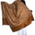 Combo - Jamawar Shawl Golden + Viscose Stole Red
