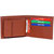 Sunshopping Men Tan Leatherite Money Clip Wallet