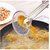 JonPrix Multi-functional Filter Spoon With Clip Food Kitchen Oil-Frying BBQ Filter stainless steel clamp strainer.
