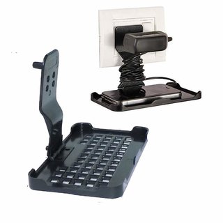 Lazywindow Mobile Charging Stand Wall Holder for All Mobile Phones