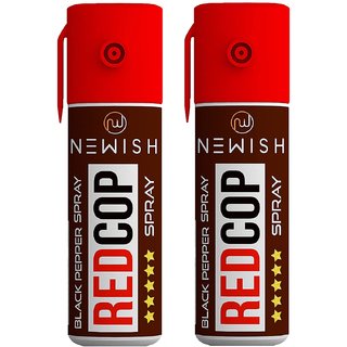 Newish Powerful Black Pepper Spray Self Defence For Women Pack Of 2 Each.
