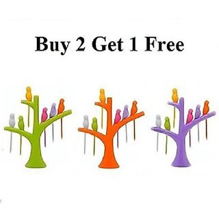 Plastic Fruit Fork Buy 2 Get 1 Free