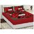 THE HOME STYLE 3D Digital Print Velvet King Size bedsheet Double Bed with 2 Pillow Covers- Duck in Water