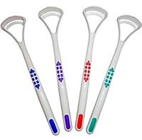 Plastic Tongue Cleaner (Pack of 4)