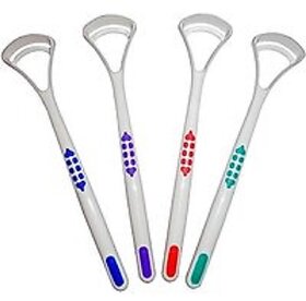 Plastic Tongue Cleaner (Pack of 4)