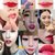 Romantic Bear Wow Peel Off Long Lasting Waterproof Lip Gloss -Cherry Red.