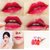 Romantic Bear Wow Peel Off Long Lasting Waterproof Lip Gloss -Cherry Red.