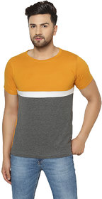 Odoky Multi Color Cotton Half Sleeve T-Shirt