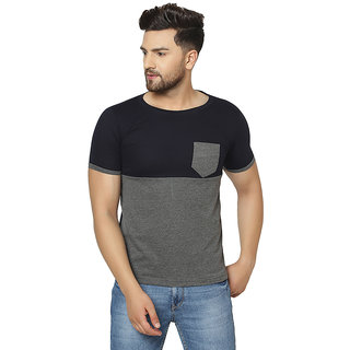 Odoky Multi Color Cotton Half Sleeve T-Shirt