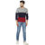 Odoky Multi Color Cotton Full Sleeve T-Shirt