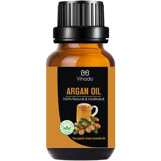Argan Oil, Cold Pressed Organic, for Hair, Skin  Anti-Ageing Face Care (10 ml) (Pack of 1)