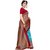 SVB Saree Rama Red Woven Art Silk Saree With Blouse