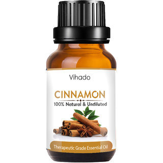 VIHADO Cinnamon Bath Essential Oil Cinnamomum verum aka Dalchini (30 ml) (Pack of 1) (30 ml)
