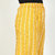 Fabclub Women Rayon Striped Free Size Palazzo (Mustard Yellow)