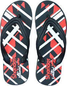 Fomo Lekstar Black Red White Ultra Flip Flops For Men