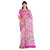 Kanieshka Brand Good Quality Beautiful Pink Silk Saree with Broad Golden Border, Attached Blouse