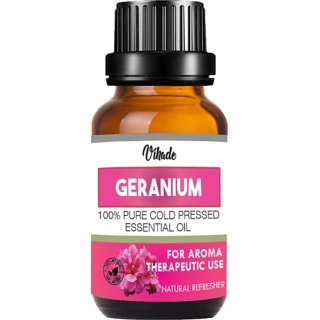 Vihado 100 Pure Geranium Essential Oil (10 ml) (Pack of 1) (10 ml)